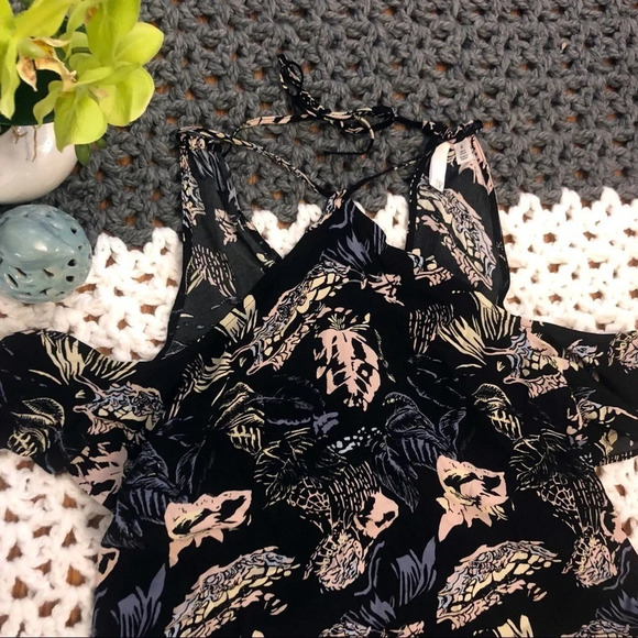 BP Nordstrom | Floral Cold Shoulder Top NWT - Picture 4 of 7
